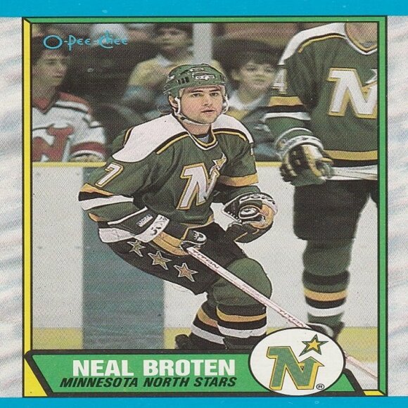Aaron & Neal Broten Minnesota North Stars Hockey Card Collection - 6 Card Set - Picture 5 of 7